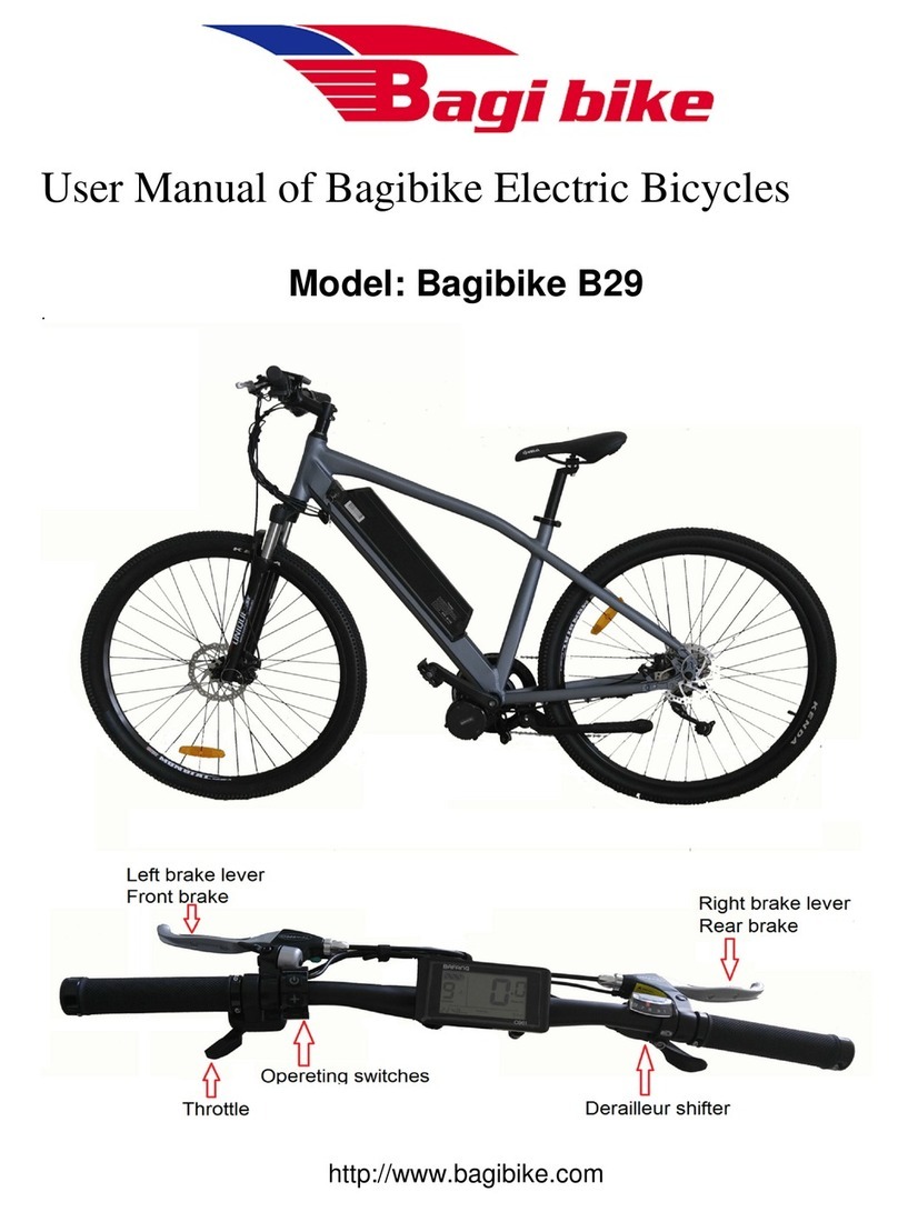 Bagibike B29 user manual