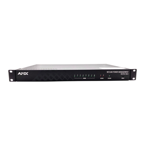 AMX NXA-PDU-1508-8 User manual