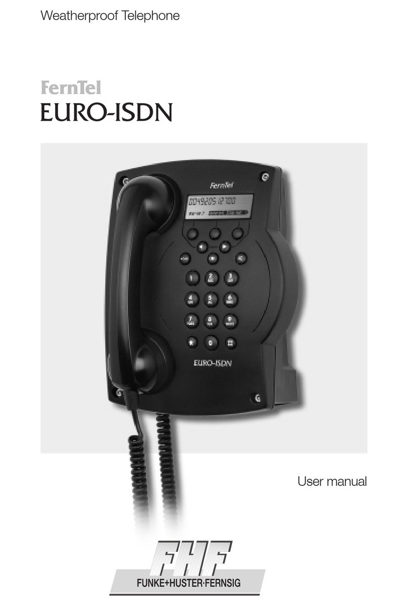 Funke+Huster Fernsig FernTel EURO-ISDN user manual
