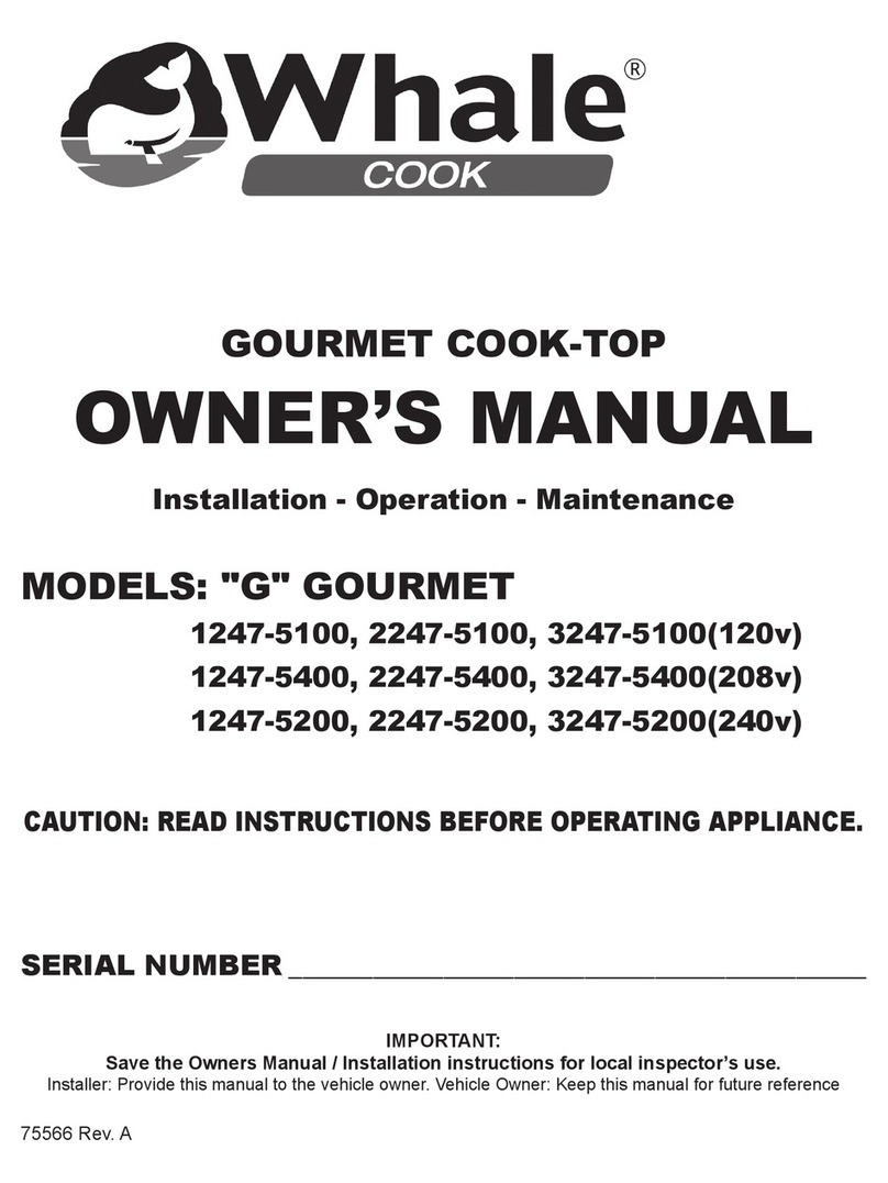Whale 1247-5100 owner's manual