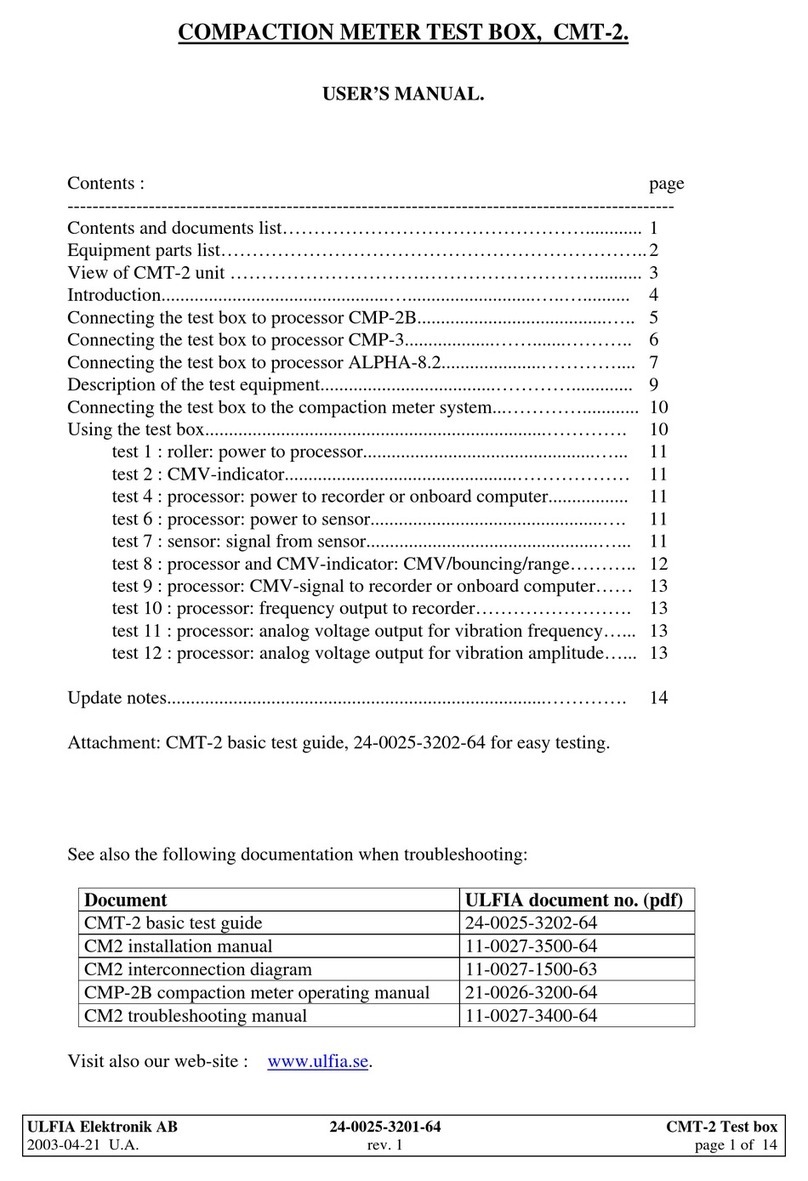 ULFIA CMT-2 user manual