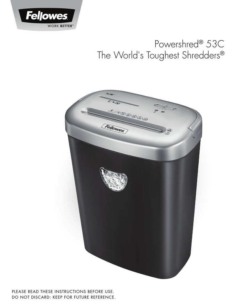 Fellowes Powershred 53C User manual