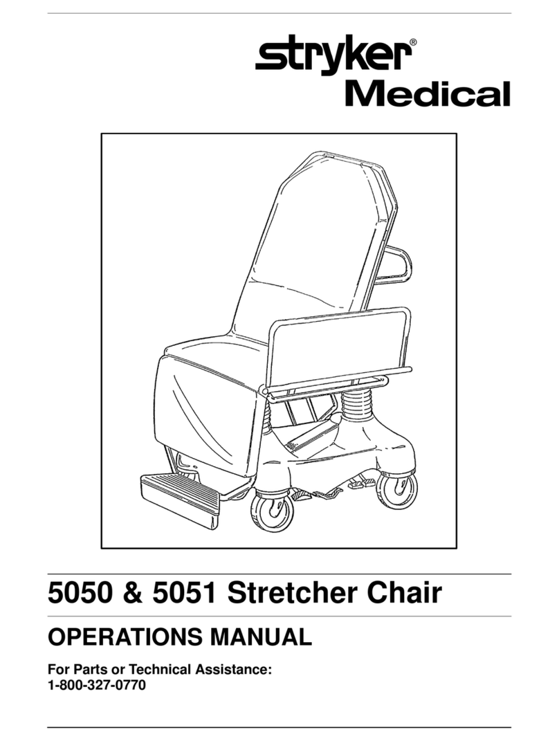 Stryker 5050 Operation manual