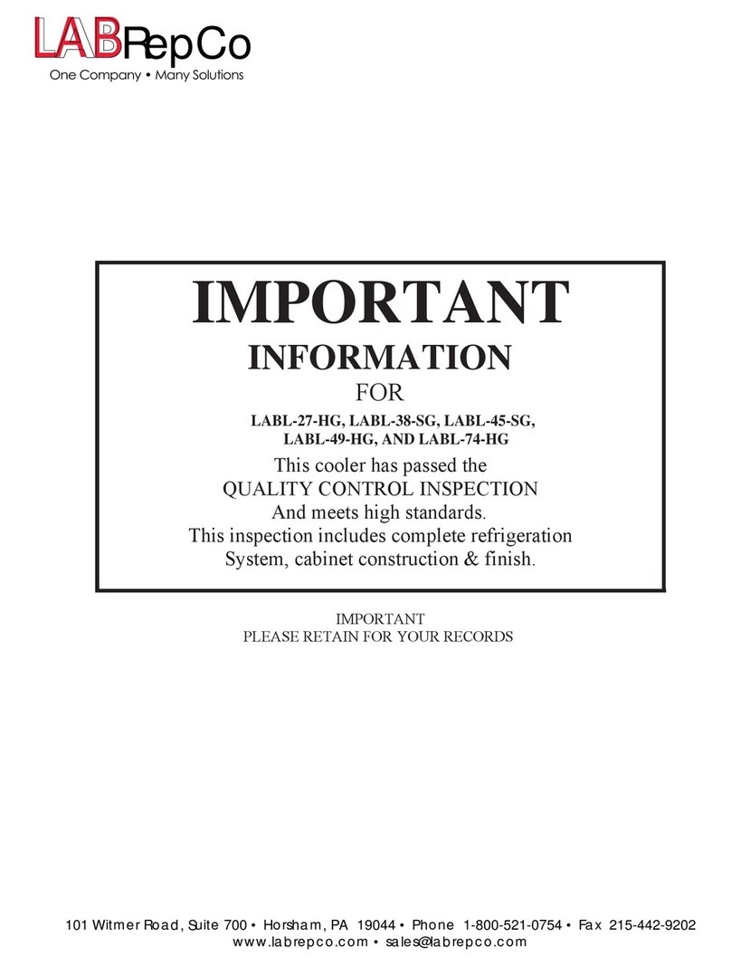 LabRepCo LABL-27-HG User manual