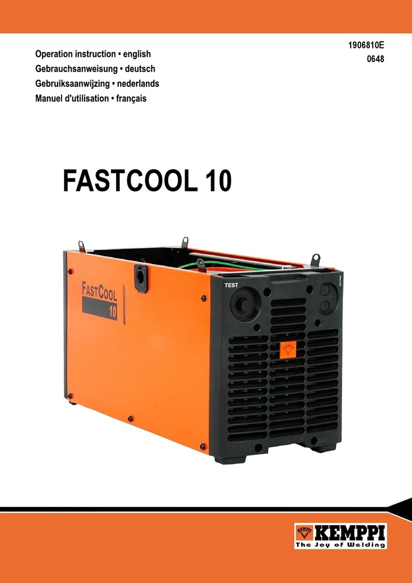 Kemppi FastCool 10 Technical manual