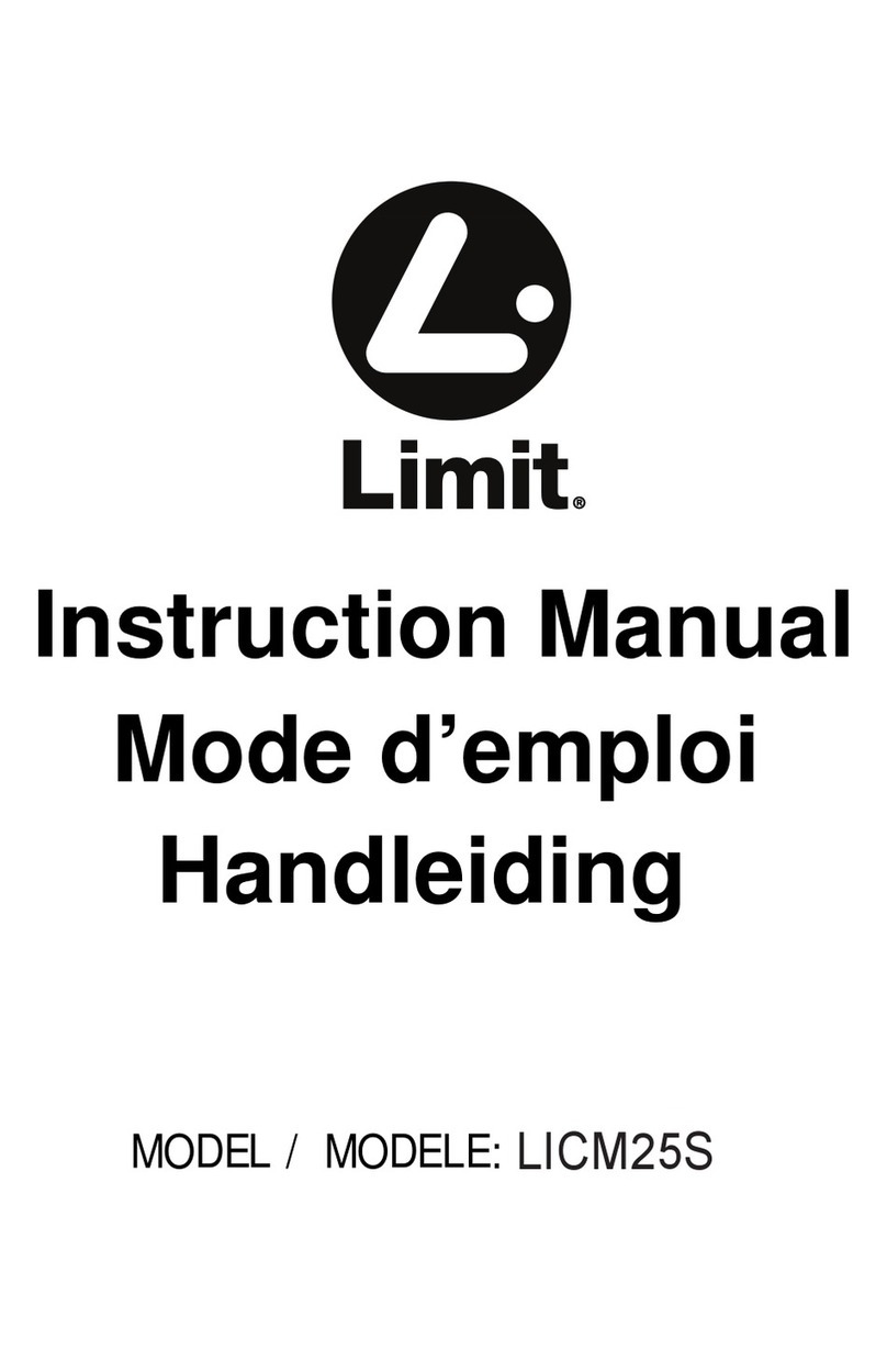 LIMIT LICM25S instruction manual