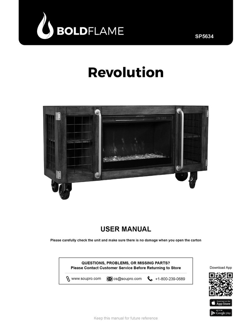 Boldflame Revolution SP5634 User manual