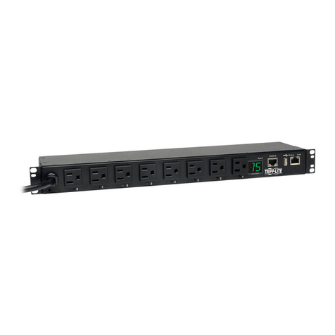 Tripp Lite PDUMH15NET2LX User manual