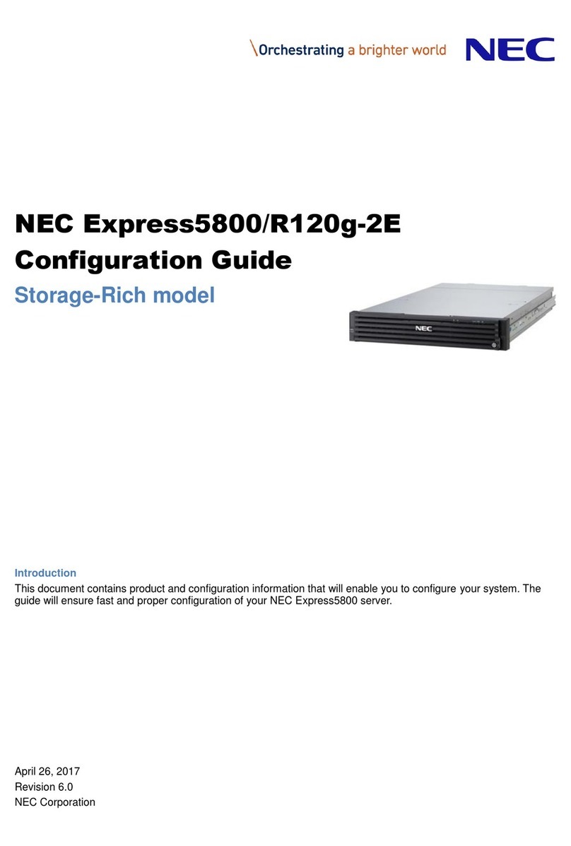NEC NEC Express5800 Series User manual