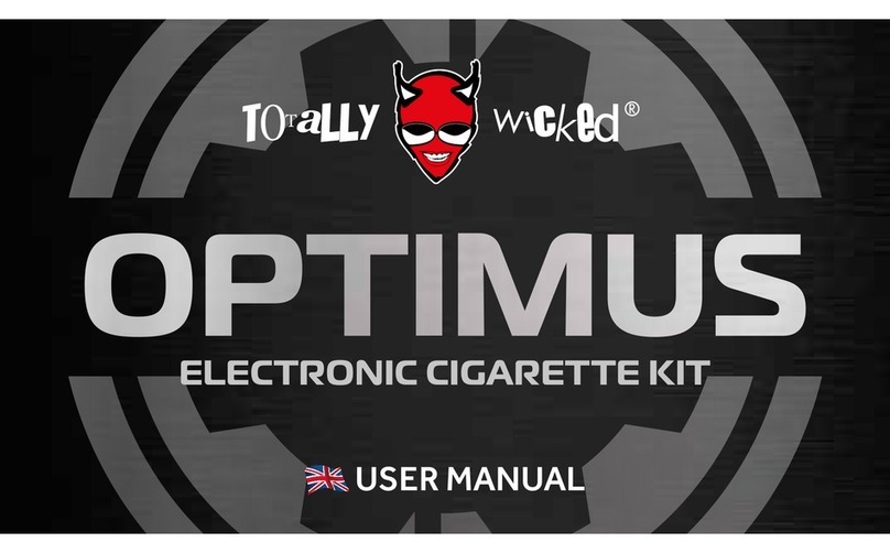 Totally Wicked OPTIMUS User manual Totally Wicked OPTIMUS User manual