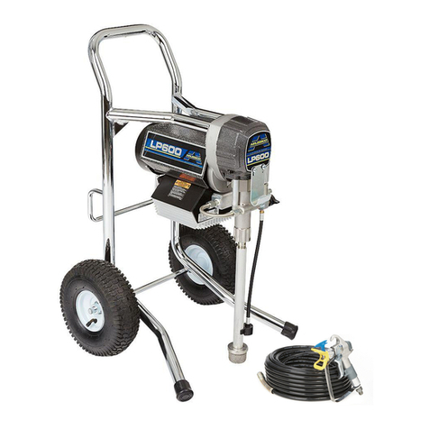 AIRLESSCO LP 400 Use and care manual
