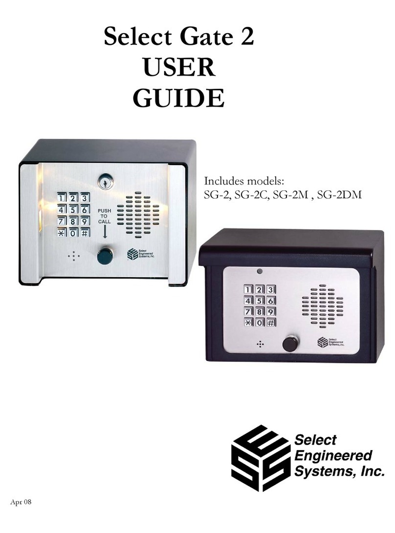 Select SG-2 user guide