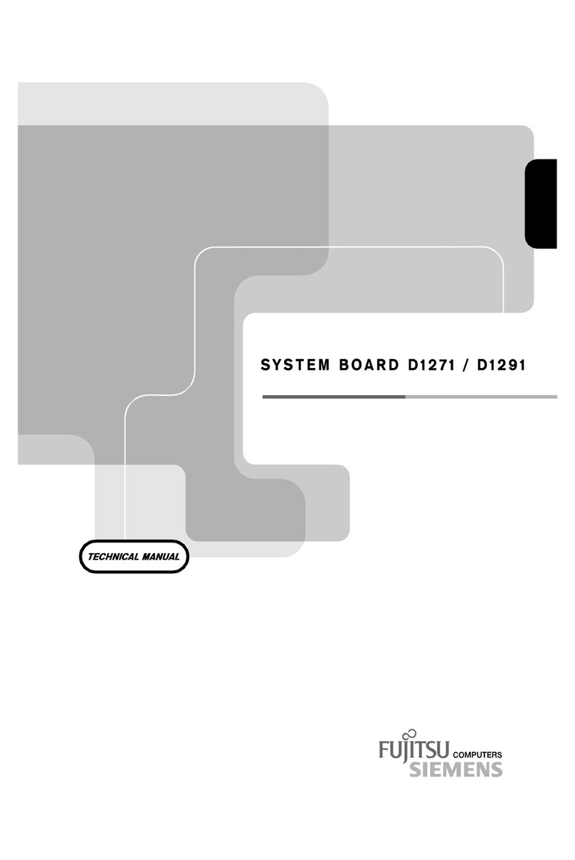 Fujitsu D1271 User manual