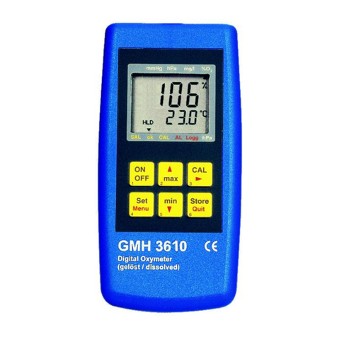 GREISINGER GMH 3610 User manual