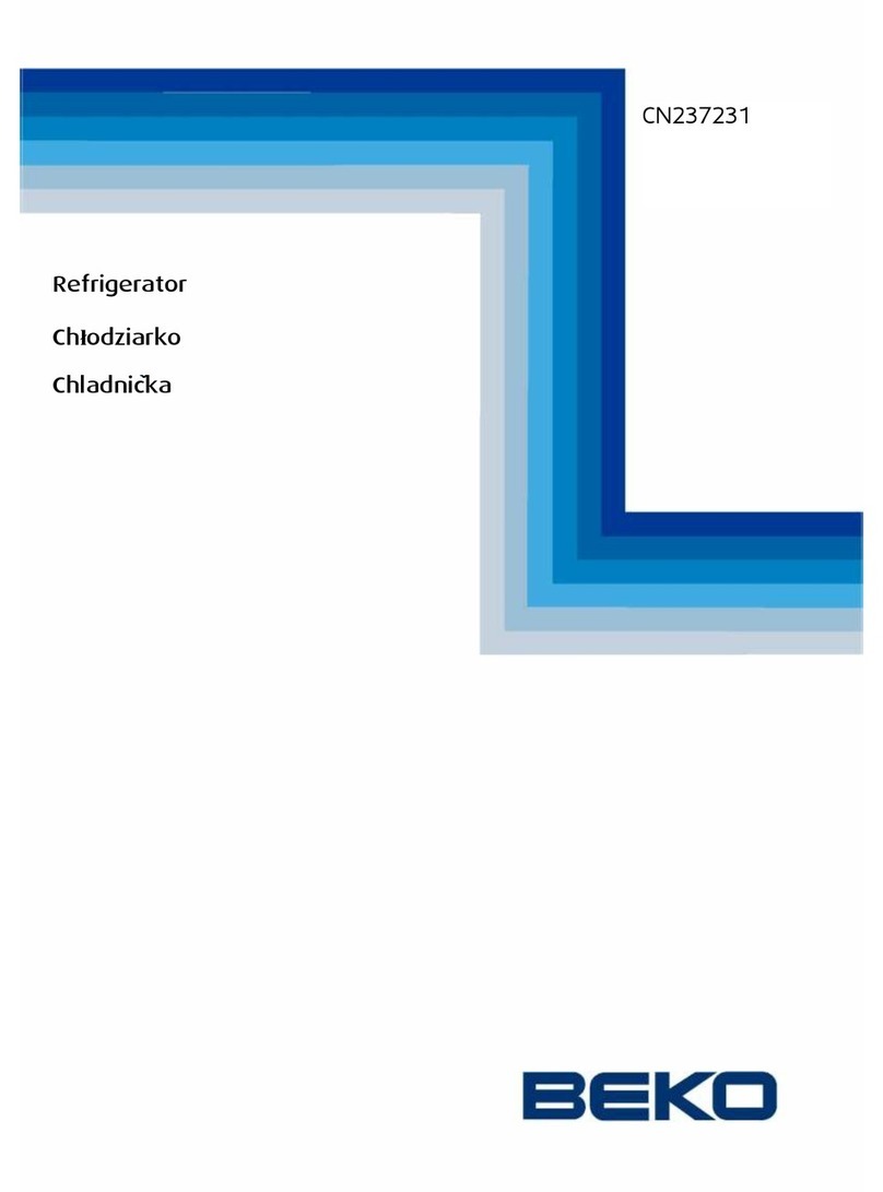 Beko CN237231 User manual Beko CN237231 User manual