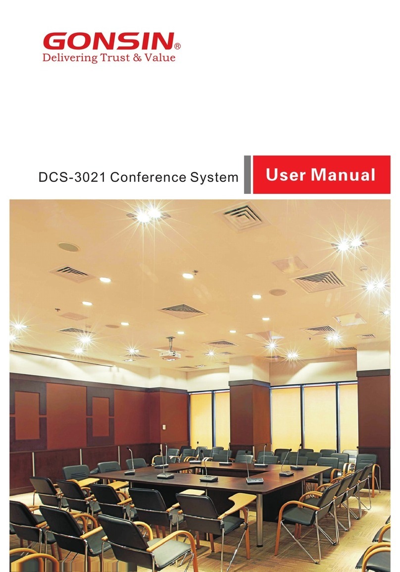 GONSIN DCS-3021 user manual