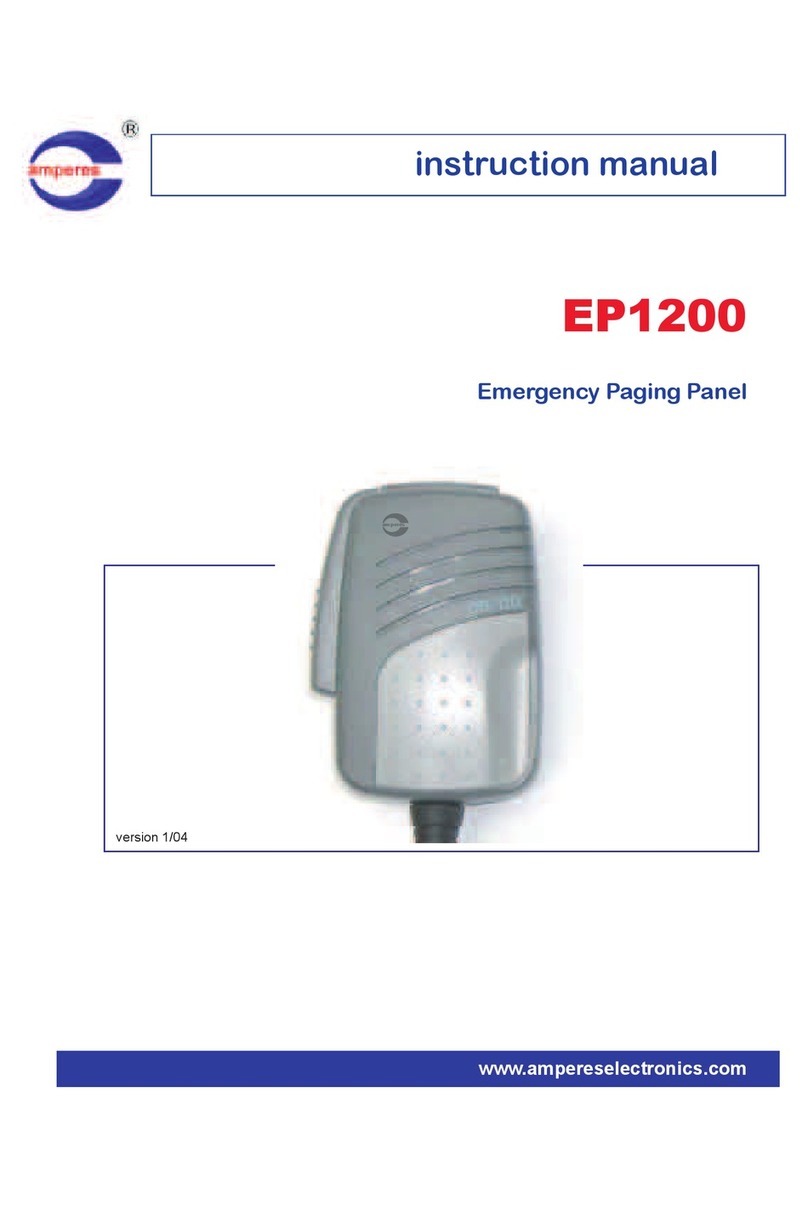 Amperes Electronics EP1200 instruction manual