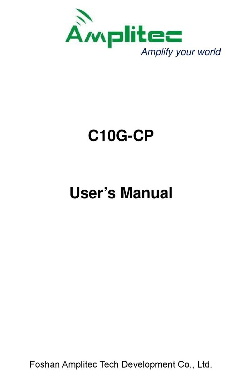 Amplitec C10G-CP User manual
