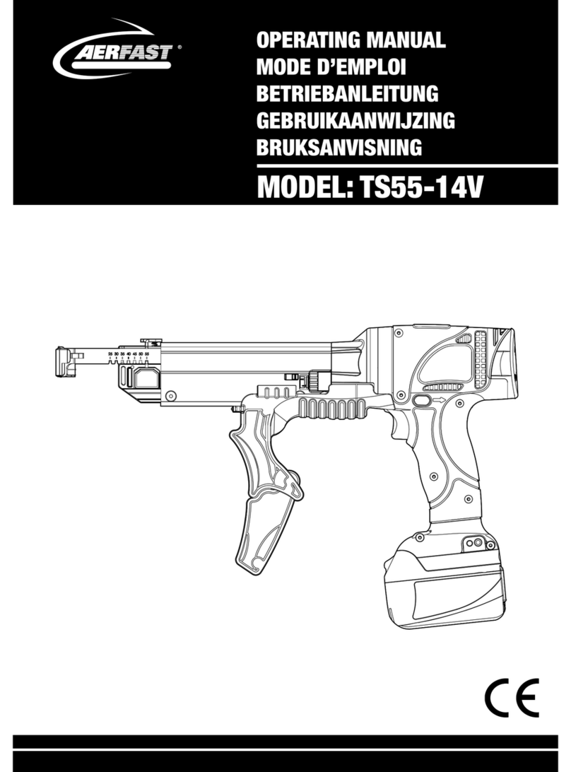 Aerfast TS55-14V operating manual