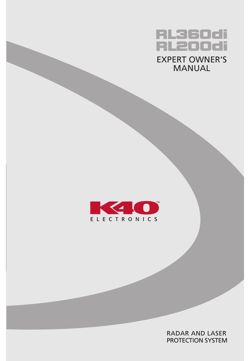 K40 RL360di User manual