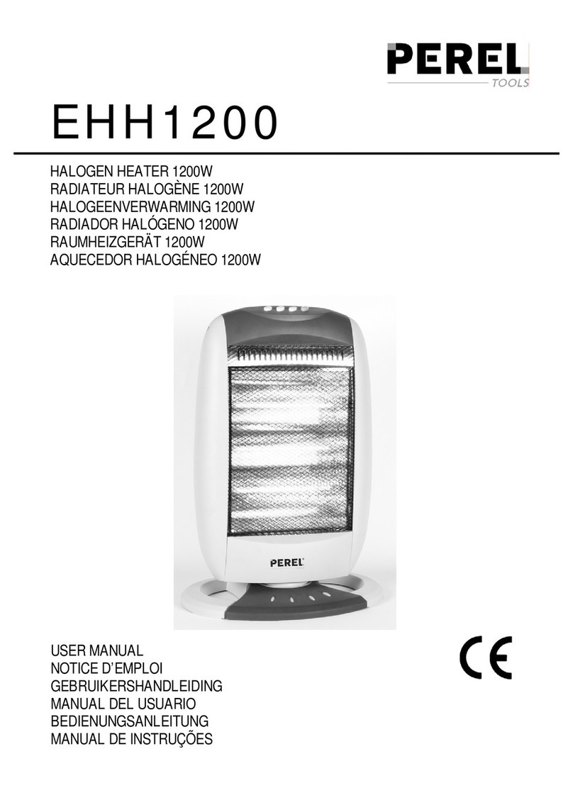 Perel EHH1200 User manual