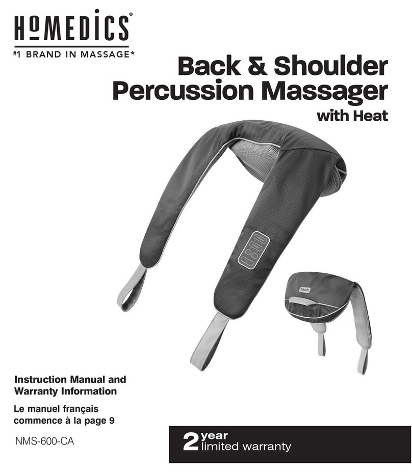HoMedics NMS-600-CA Instruction Manual