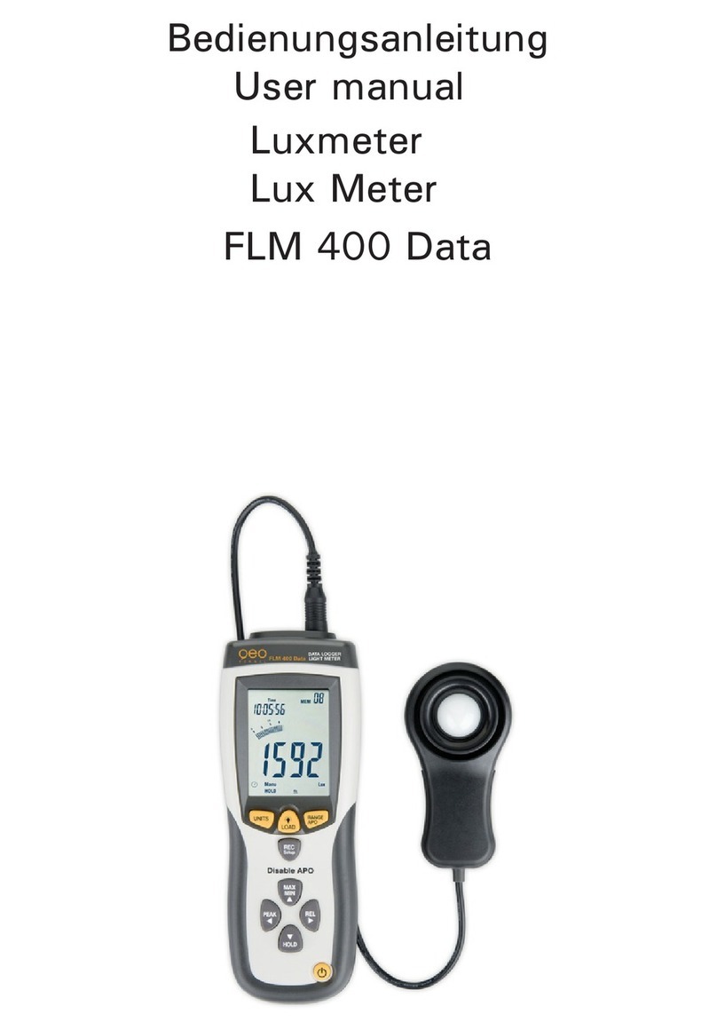 geo-FENNEL FLM 400 Data User manual