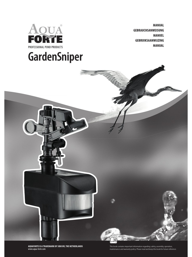 AQUA FORTE GardenSniper manual