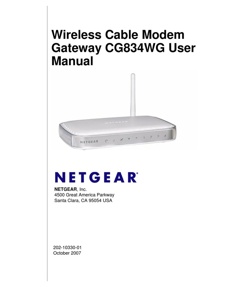 NETGEAR CG834WG User manual