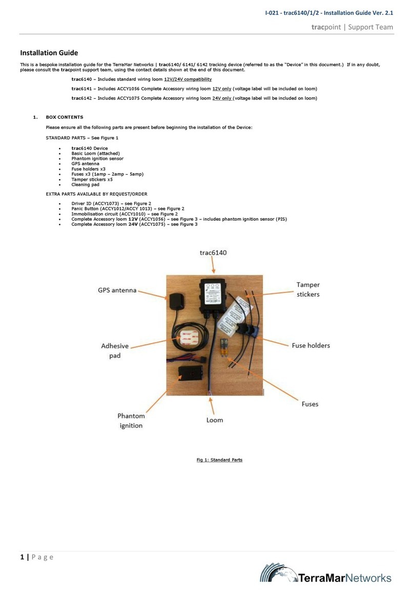 TerraMarNetworks trac6140 installation guide