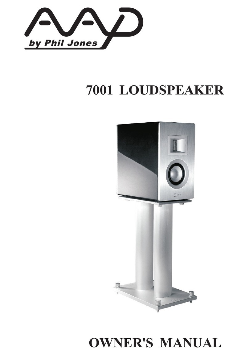 AAD 7001 owner's manual