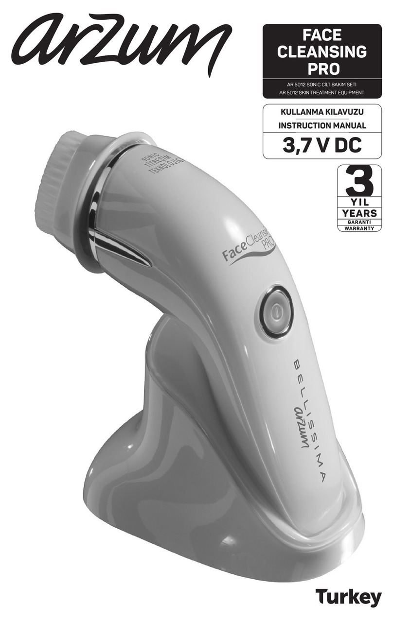 Arzum FACECLEANSING PRO instruction manual