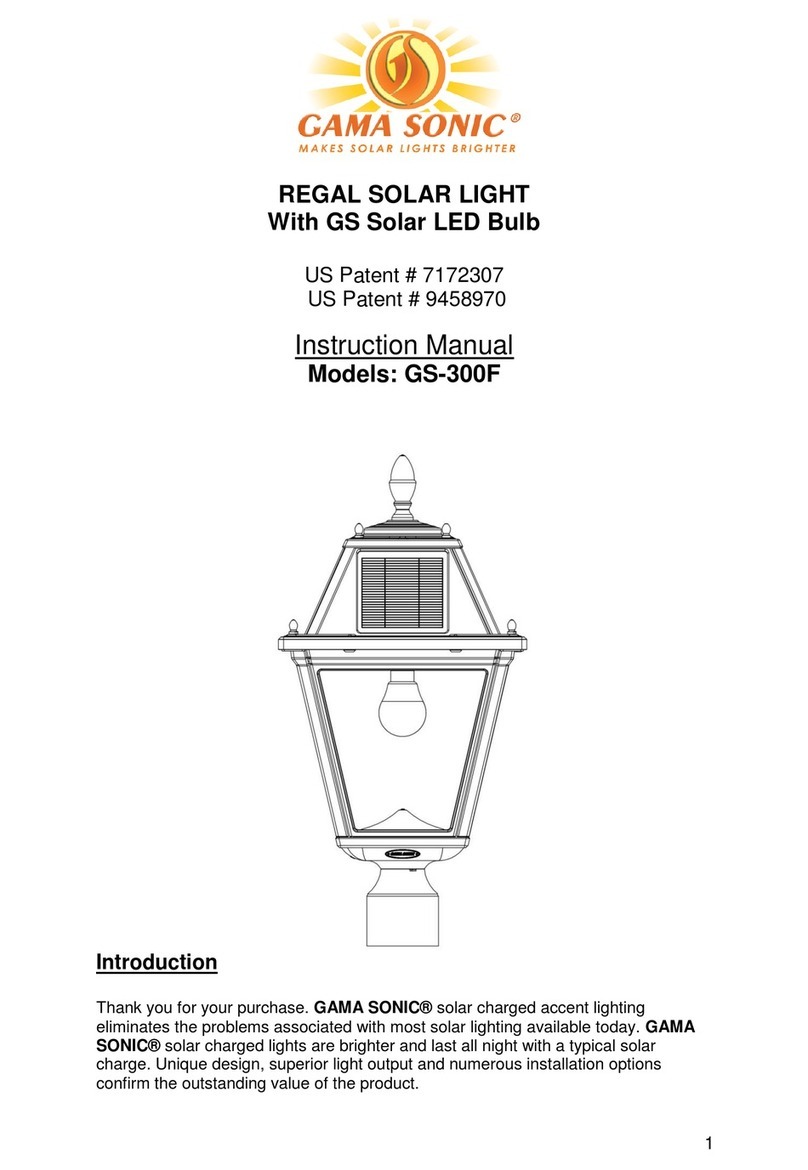 Gama Sonic GS-300F instruction manual