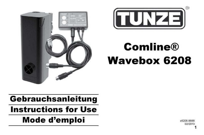 Tunze Comline Wavebox 6208 Instructions for use