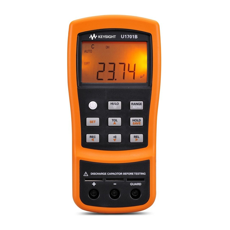 Keysight u1701b Manual