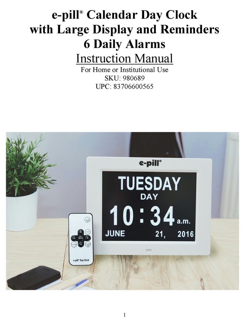 E-Pill 980689 instruction manual