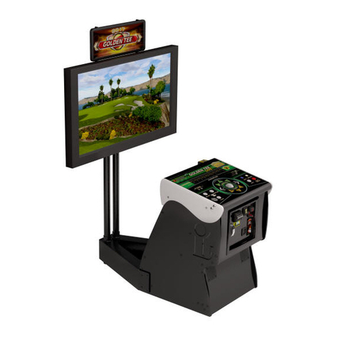 Incredible Technologies Golden Tee 2017 Installation manual and user's guide Incredible Technologies Golden Tee 2017 Installation manual and user's guide