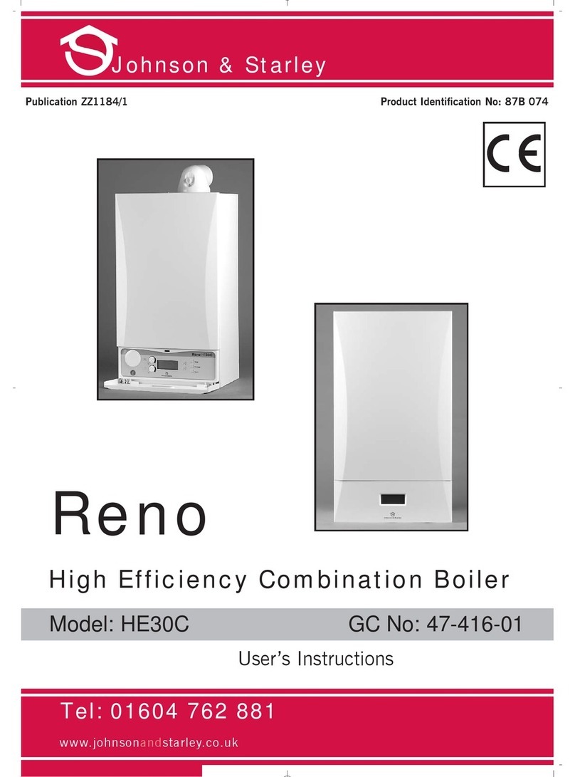 Johnson & Starley Reno HE30C User manual