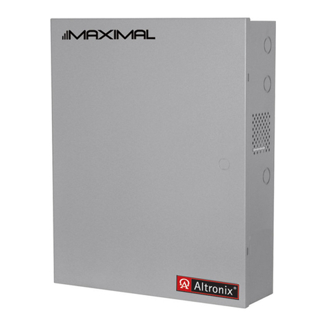 Altronix Maximal11DV User manual
