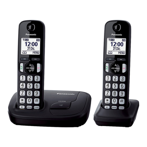 Panasonic KX-TGD210C User manual