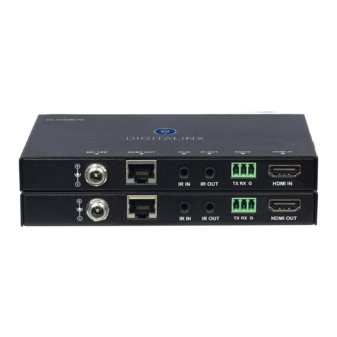 DigitaLinx DL-UHDRC70 User manual