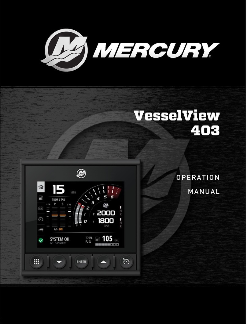 Mercury VesselView 403 User manual