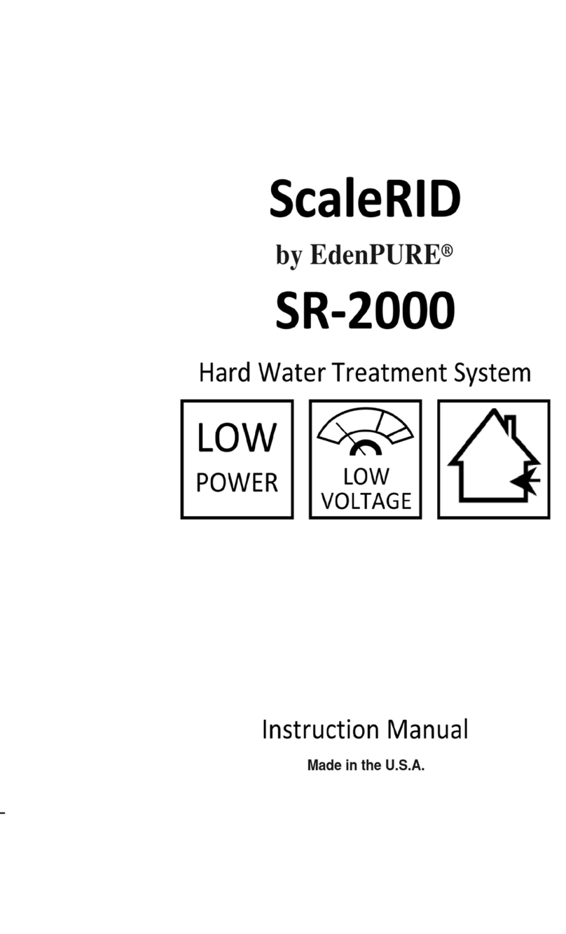 EdenPURE ScaleRID SR-2000 instruction manual
