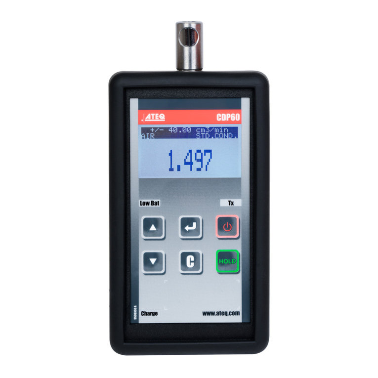 ATEQ CDP60 user manual