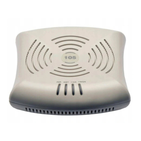 Aruba AP-105 User manual