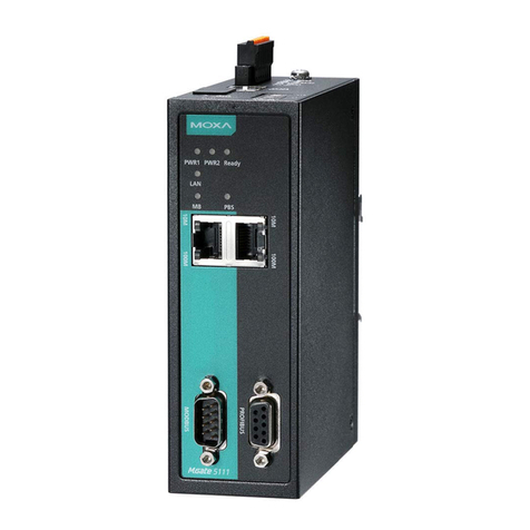 Moxa Technologies MGate 5111 User manual