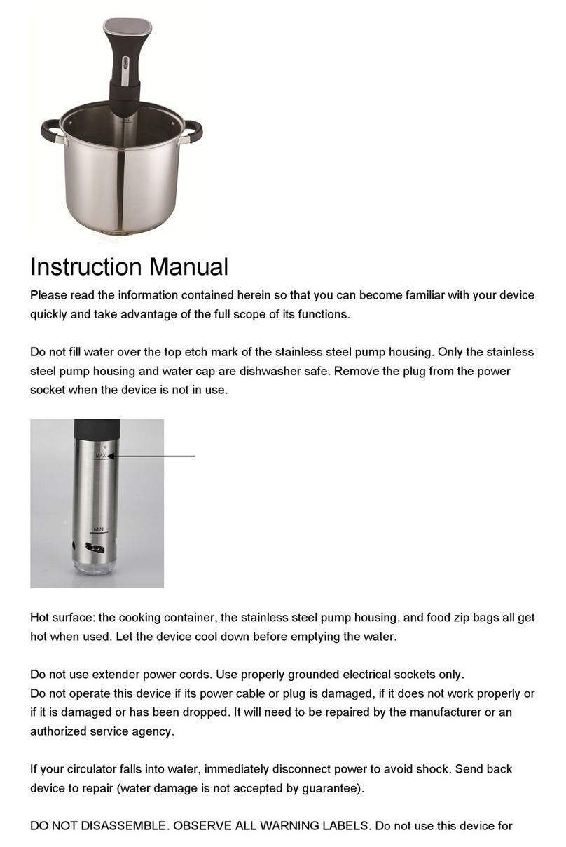 KOBE Sous Vide instruction manual