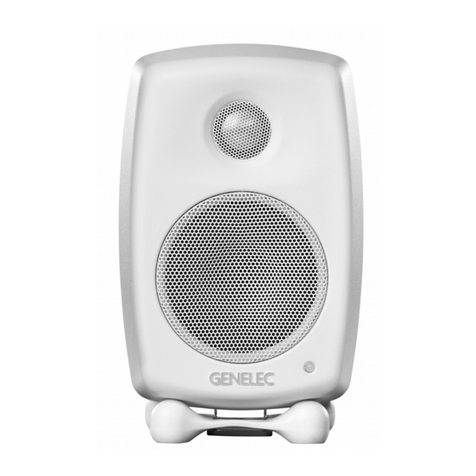Genelec G One operating manual