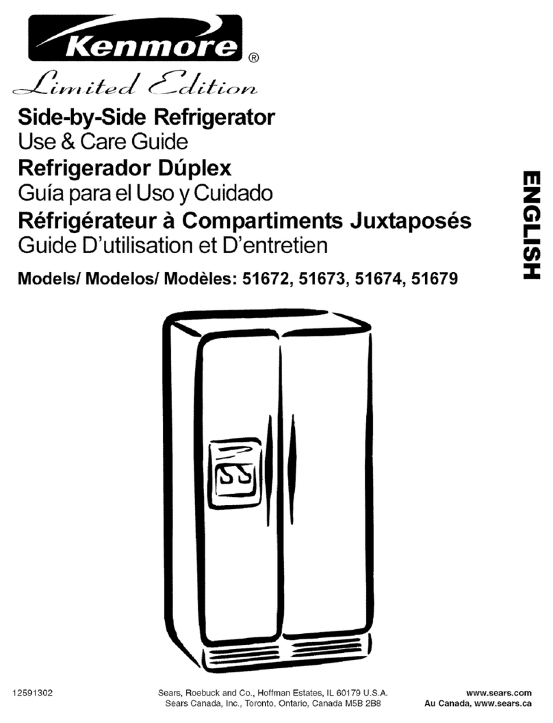 Kenmore 51672 Use & care guide