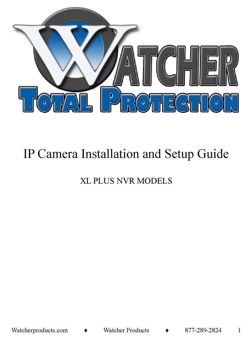 Watcher XL PLUS Installation and setup guide